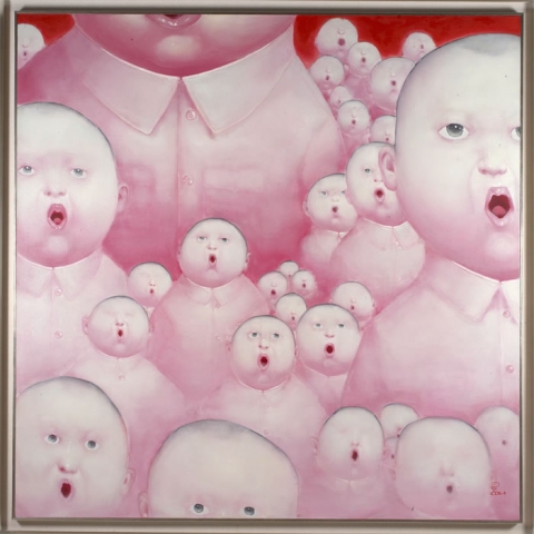 Yin Kun - Untitled, 2006, oil on canvas, 65 3/8” x 65 3/8 inches