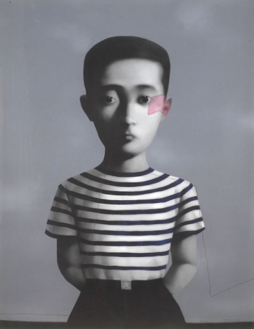 Zhang Xiaogang (not published by the gallery) - lithograph, size: 54.3”x 40.9”, edition # 13/58