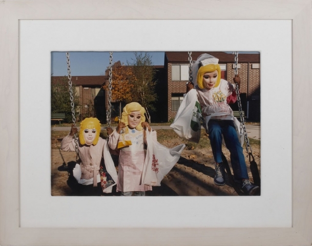 Barbara Beirne, Untitled, from the Children Series, photograph, 13 x 18 inches, frame size-21.5 x 26.75 inches