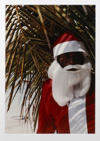 Ralph Gibson, Santa Claus, St. Martin, 1992, photograph, (From the portfolio France, Near and Far). No. 48/50, 16 x 20 inches