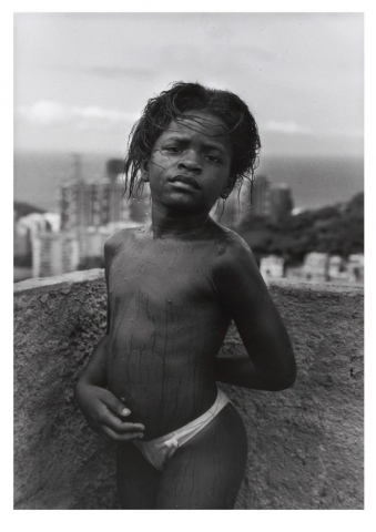 Andres Cypriano, “Marcelo # 4, from the portfolio "Vocinha- An Orphan Town”, 1999, gelatin silver print, framed - 28 1/3 x 22 1/3 inches, size - 17 1/2 x 11 1/2 inches